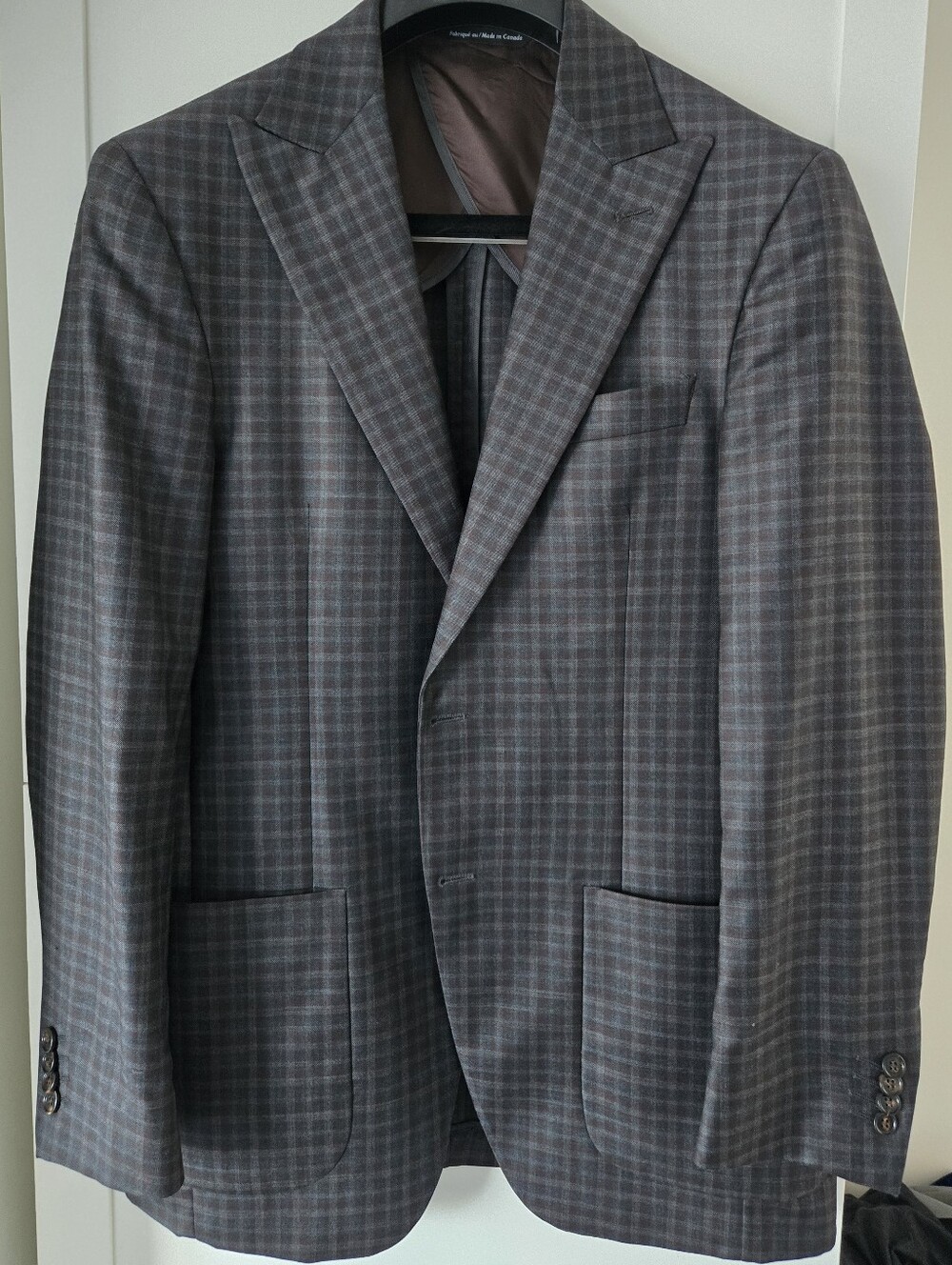 Custom MTM Sport Jacket Sz 39Tall